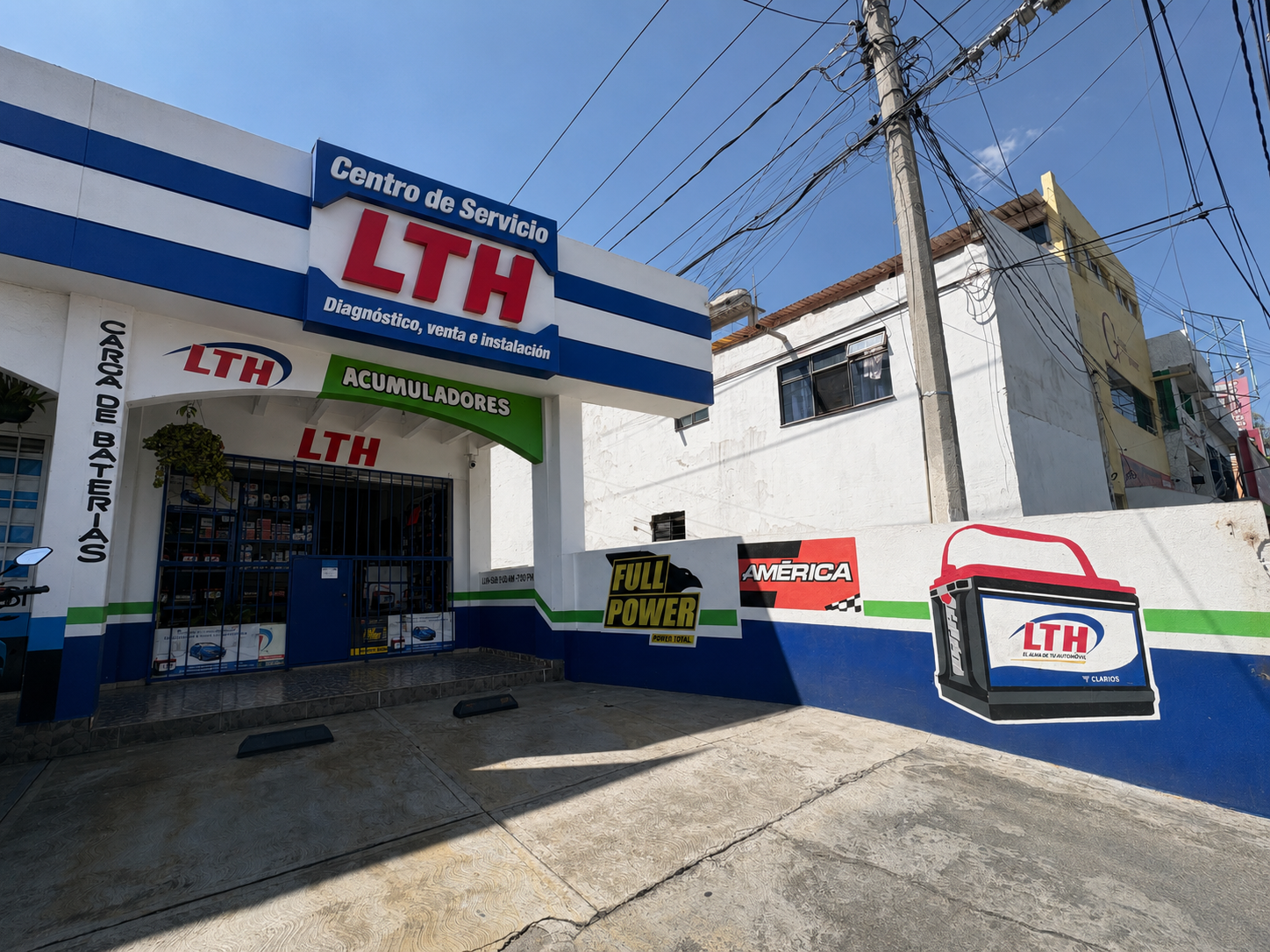 Fachada de Distribuidora LTH Tecámac, Centro de Servicio LTH en Tecámac
